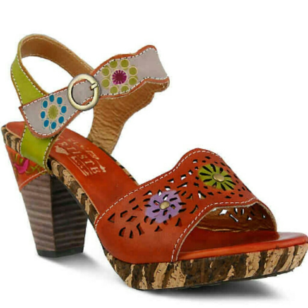 NWOT Spring Step L'Artiste "Sharyn" Stacked Heel